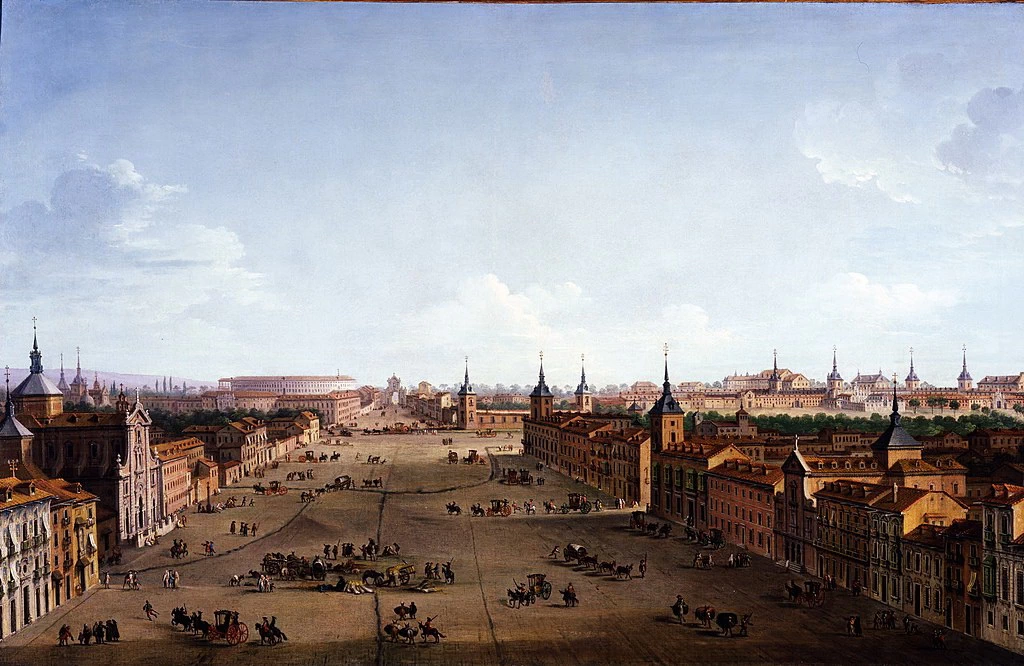 Veduta di Calle de Alcalá - Reggia di Caserta